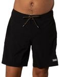 Saxx Men's Underwear - OH Buoy 2N1 Volley 5" with Built-in Pouch Support - Shorts for Men Black