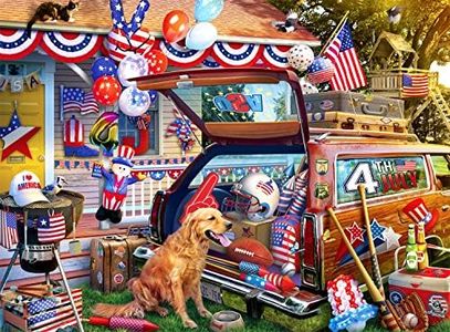 Buffalo Games - Patriotic Road Trip - 1000 Piece Jigsaw Puzzle