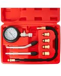 SIXIWANZI Compression Tester Professional Engine Compression Tester Kit for Universal Automotive Cars and Motorcycles