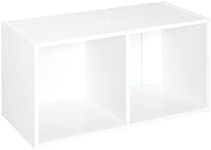 ClosetMaid 8947 Cubeicals Stack and Hang 2 Cube Organizer, White