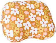 Ballast Beach Pillow – Comfy, Durable & Compact, Stays Put on Windy Beaches with Patented Sand Pouch, Inflatable Pillow for Beaches, Pools, Camping, Festivals and Travel (Oahu Floral)