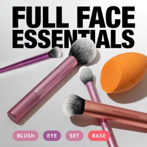 Real Techniques Everyday Essentials Makeup Brush & Sponge Kit – 5-Piece Set