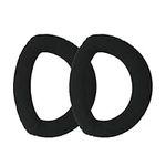 kwmobile Ear Pads Compatible with Sennheiser HD700 Earpads - 2x Replacement for Headphones - Black