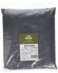 Suma Bagged Down Beluga Lentils 3 kg (Pack of 1)