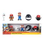 SUPER MARIO Nintendo Odyssey Action Figures Multi-Pack Poseable Articulated 2.5-Inch Collectible Toys Perfect for Kids & Collectors Alike! for Kids Ages 3+