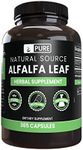 Pure Original Ingredients Alfalfa Leaf (365 Capsules) No Magnesium Or Rice Fillers, Always Pure, Lab Verified