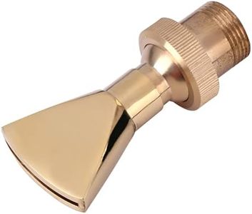 Brass Fountain Spout, Fountain Nozzle, Water Fountain Nozzle, Fountain Nozzle Made of Brass, Flat Fountain Nozzle, Water Fountain Nozzle, 1 2 Inch Pond Spray Head, Pond Fountain Head 1 2 DN15 3 4 DN20