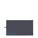 Lifeventure Trek SoftFibre Lite Towel — Compact, Lightweight Quick-Dry Sports & Beach Towel, Sand-Free Design, Large (Grey)
