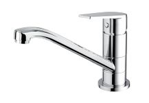 Bristan Cinnamon Easy Fit Kitchen Sink Single Lever Swivel Spout Mixer Tap Faucet Chrome Plated (CNN EFSNK C)
