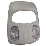 TQPONLY Overhead Console Housing Compatible with Dodge Ram 1500 2500 3500 4500 5500 Replaces 1DK78BD1AA