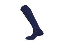 Mitre Mens Sports | Team Kit Lightweight Long Breathable Prostar Kids Mercury Plain Football Sock - Navy, Junior/Size 3-6, Navy, Junior/3-6 EU