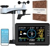 Aerivan W1 PRO WiFi Home Weather Station with Hardcover Logbook