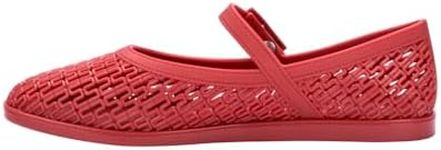 Melissa Harper Ballerina Jelly for Women, Red, 9