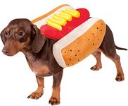 Rubie's unisex adult Party Supplies Official Rubie s Hot Dog Food Pet Costume Size Medium, Hot Dog, M UK Halloween Halloween