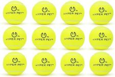 Hyper Pet Tennis Balls for Dogs - 12 Pack 2.5" (Dog Ball Dog Toys for Exercise, Fetch & Hyper Pet K9 Mini Kannon K2) Interactive Dog Toys & Dog Tennis Balls - Great Dog Toys for Small Dogs & Dog Gifts