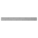 Three by Three Seattle Magnetic Strip Bulletin Board, Stainless (31105)