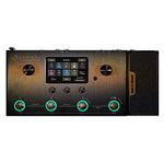 Hotone Ampero MP-100 Guitar Bass Amp Modeling IR Cabinets Simulation Multi Language Multi-Effects with Expression Pedal Stereo OTG USB Audio Interface