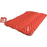 Klymit Unisex's Insulated Double V Sleeping Pad, Red-2020, One Size, Red