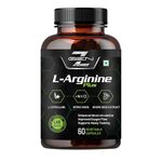 GenZ Grow L Arginine Plus Supplement 1600 MG with L Arginine, Ginkgo Biloba, Korean Red Panax Ginseng extract for Pre-Work Out for Vascularity, Endurance, Heavy Training, Nitric Oxide Booster 60 Capsules