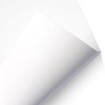 Exactly Rubber White Silicone Sheet, Food Grade - 1/16 x 9” x 24” 60A Durometer, Made in The USA