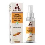 Amish Herbal Termite Spray 100ml Pack Of 1 Ready To Use Termite Control Wood Protection Spray For Home, Kitchen & Office Eco-friendly Termite 10 Minutes Formula