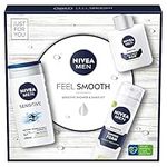 Nivea Men Feel Smooth Sensitive Shower & Shave Kit Gift Set