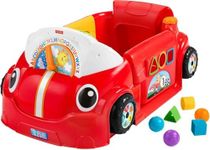Fisher-Price Laugh & Learn Crawl Around Car, red Interactive Play Center with Smart Stages Learning Content for Babies and Toddlers Ages 6 Months and up (Amazon Exclusive)
