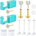 QWALIT Ear Piercing Gun Kit Earring