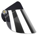 WAYCOM Sun Visor Hat - Sun Cap, UV Protection Hat - Headband Solar Face Shield Hat (Adjustable Magic Sticker)