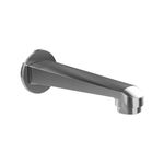Cera F1015661 Stainless Steel Chrome Finish Bathtub Spout with Wall Flange for Bathroom Fittings (Silver)