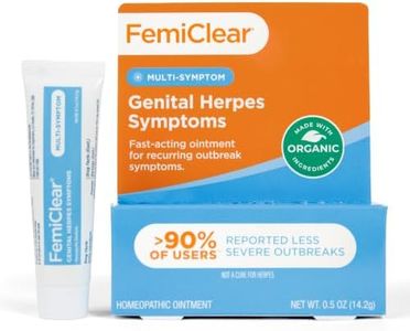 FemiClear Genital Herpes & Cold Sore Symptom Relief Ointment, 0.5 Oz