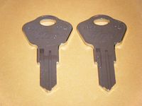 Sentry Safe Keys 3E2 Replacement Keys Cut Keys Will Work Out of The Envelope Check Your Lock 3E2 Should Be Stamped on Your Lock. Works Sentry Safe 1100 1160 1170 1200 HO100 1170BLK H0100 & More