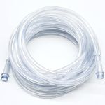 ResOne 5pk 14Ft Clear Oxygen Supply Tubing, Crush Resistant, Standard Connectors