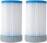 U.S. Pool Supply 2 Replacement Filter Cartridges for Use in The Octopus Handheld Pool and Spa Vacuum Cleaner, Model 1121 - Provides Premium Clean Water Filtration, Removes Finest Swimming Pool Debris