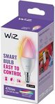 WiZ Smart Colour & White Candle Light Bulb, E14 Small 40W, Smart LED Connected WiFi Works with Alexa, Google Assistant & HomeKit, App Control for Livingroom, Bedroom, Energy Monitoring