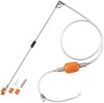 Aquarium Siphon Vacuum & Water Changer Kit – Multi-Head System with Gravel Cleaner, Debris Filter, and Brush for Easy Water Changes and Tank Maintenance