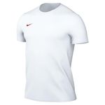 NIKE Mens Dri-fit Park 7 Jby Sweatshirt, White/University Red, L EU