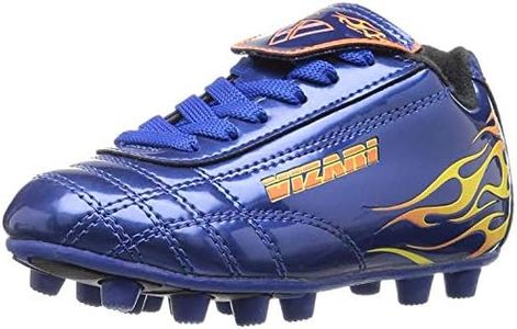 Vizari Blaze Soccer Cleat - Blue/Orange - 2 M US Little Kid