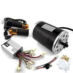 36V48V 1000W Unitemotor MY1020 Motor with Throttle and Controller High Power Electric Scooter Chain Drive Engine DIY Gocart Kit (36V Upgraded kit)