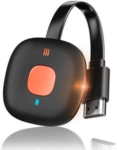 Wireless HDMI Display Dongle Adapter, Streaming Devices for TV, TIMBOOTECH WiFi Streaming Video Receiver for Phone/Pad/OS/Android/PC/MacOS to TV/Projector/Monitor, Support Miracast, DLNA, Airplay