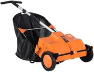 Provoonsint 21 inch Lawn Sweeper, Walk Behind, dust Prove