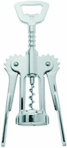 Westmark Cavatappi a leva con apribottiglie, Monopol Edition, acciaio/zinco pressofuso, Pedro, cromato, 6155336C