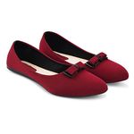 JM LOOKS Casual & Stylish Bellies for Women and Girls Maroon