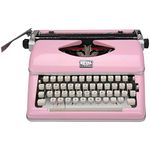 Classic Manual Typewriter (Pink)