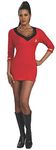 Rubies Costume Secret Wishes Women's Star Trek Uhura, Red, Small