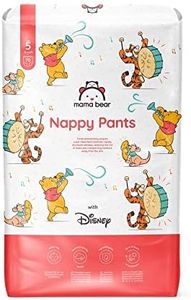 Marchio Amazon - Mama Bear Disney Pannolini mutandina, Taglia 5 (12-17 kg), Bianco, 70 Unità