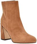 NINE WEST Women's Yast Ankle Boot, Tan 101, 9