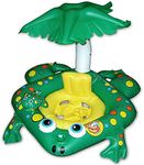 Poolmaster 81555 Learn-to-Swim Frog Seat with Top, Green