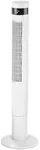 Antarctic Star Tower Fan 85°Oscillating Fan Quiet Cooling 12H Timer Remote Control Bladeless Electric 3 Speeds Wind 3 Modes, 42INCH, WHITE
