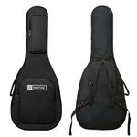 Baritone Nylon Guitar Gig Portable Acoustic Guitar Bag Cover Padded for All Guitar Like Yamaha Fs80C, F280, F310, F370, F620, Apx600, Cpx600 (Black)